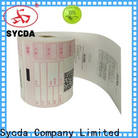 Sycda atm paper rolls supplier for logistics