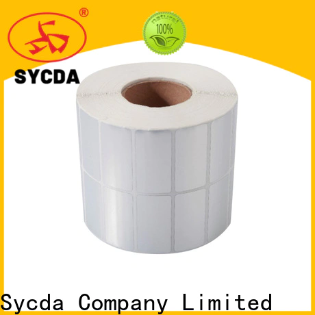 Sycda self adhesive paper with good price for supermarket