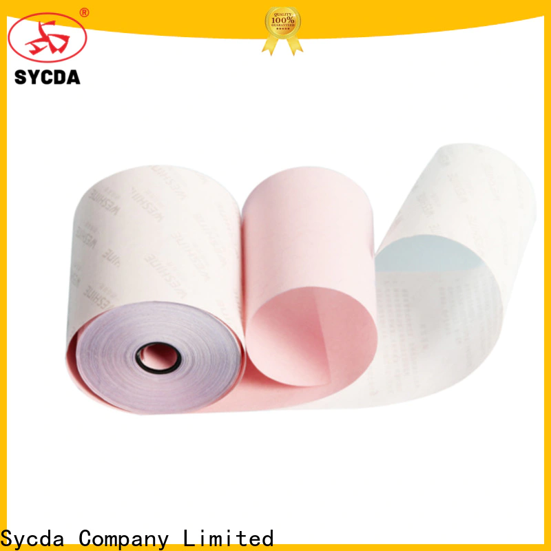 Sycda 610mm860mm ncr carbon paper customized for banking