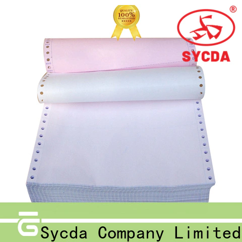 Sycda blank carbonless paper series for hospital