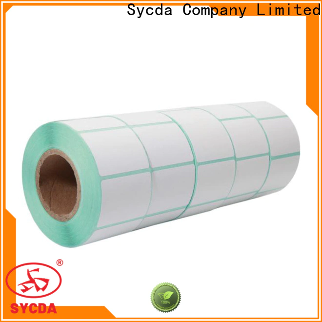 Sycda sticky label printing with good price for hospital