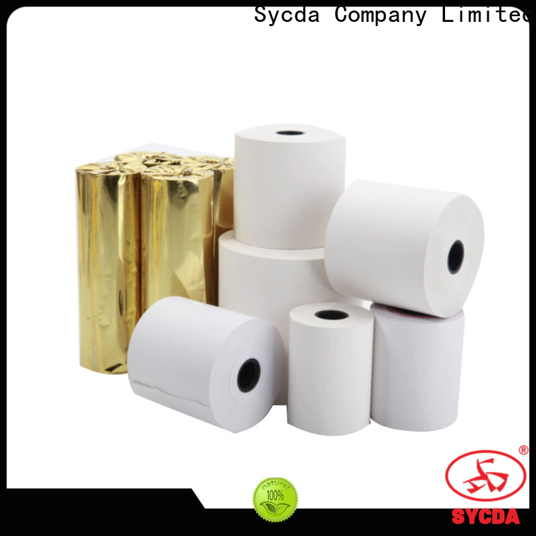 Sycda 80mm receipt paper wholesale for movie ticket
