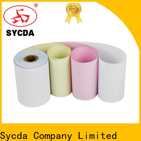 Sycda printed 3 plys carbonless paper directly sale for hospital