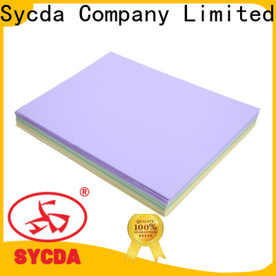 Sycda woodfree uncoated paper factory price for commercial