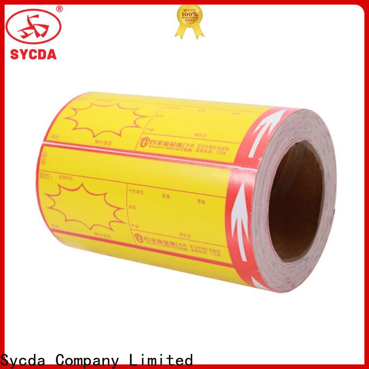 Sycda stick on labels atdiscount for logistics