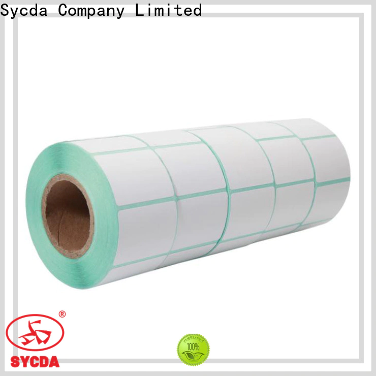 Sycda white stick labels atdiscount for hospital