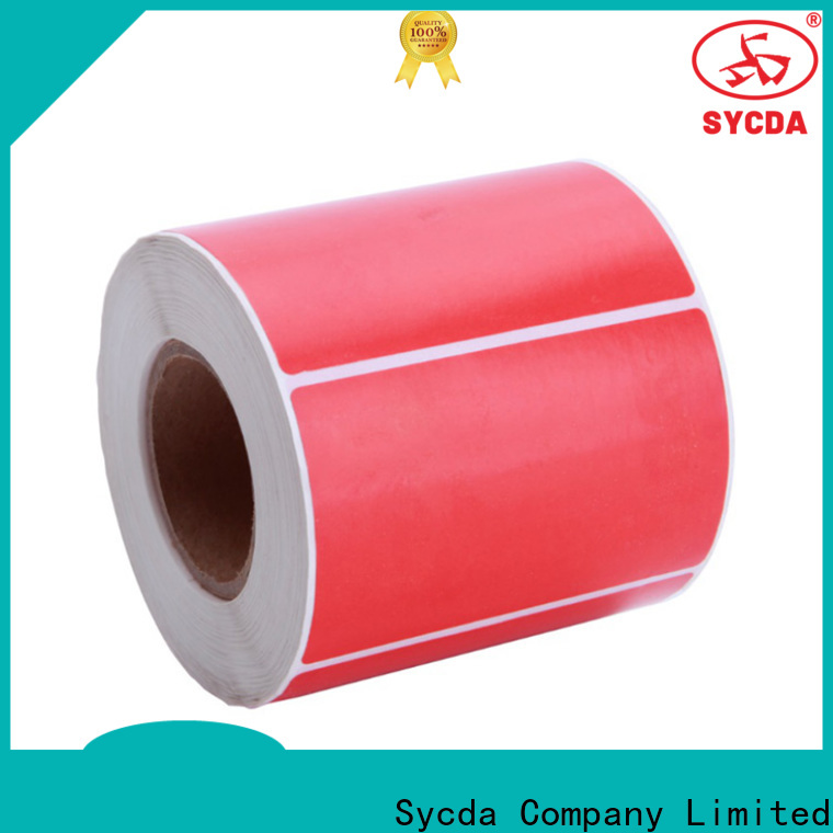 Sycda 30mm printable sticker labels factory for logistics