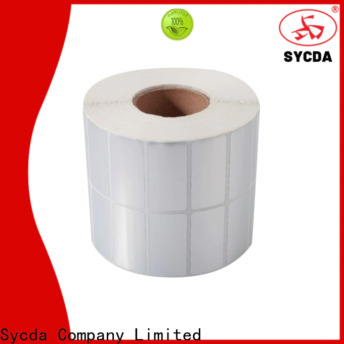 Sycda pet circle labels with good price for supermarket