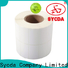 Sycda transparent label paper factory for logistics
