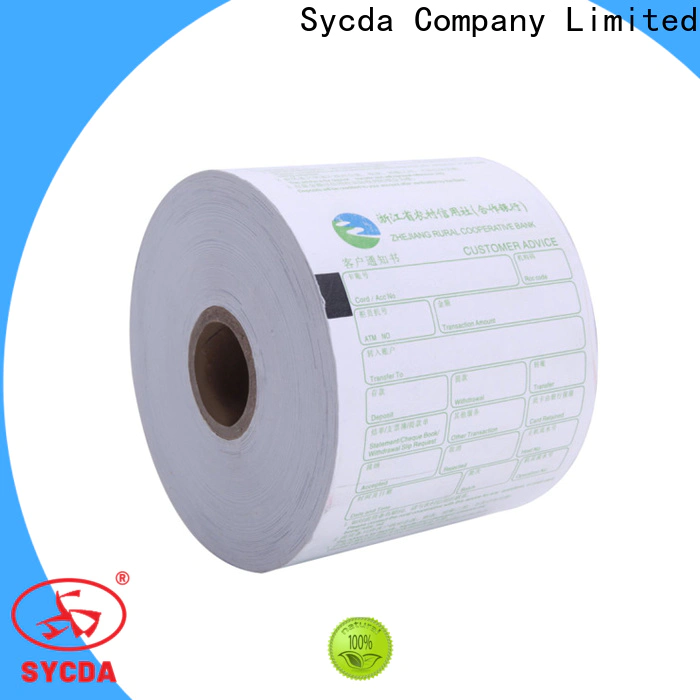 Sycda jumbo receipt rolls factory price for logistics