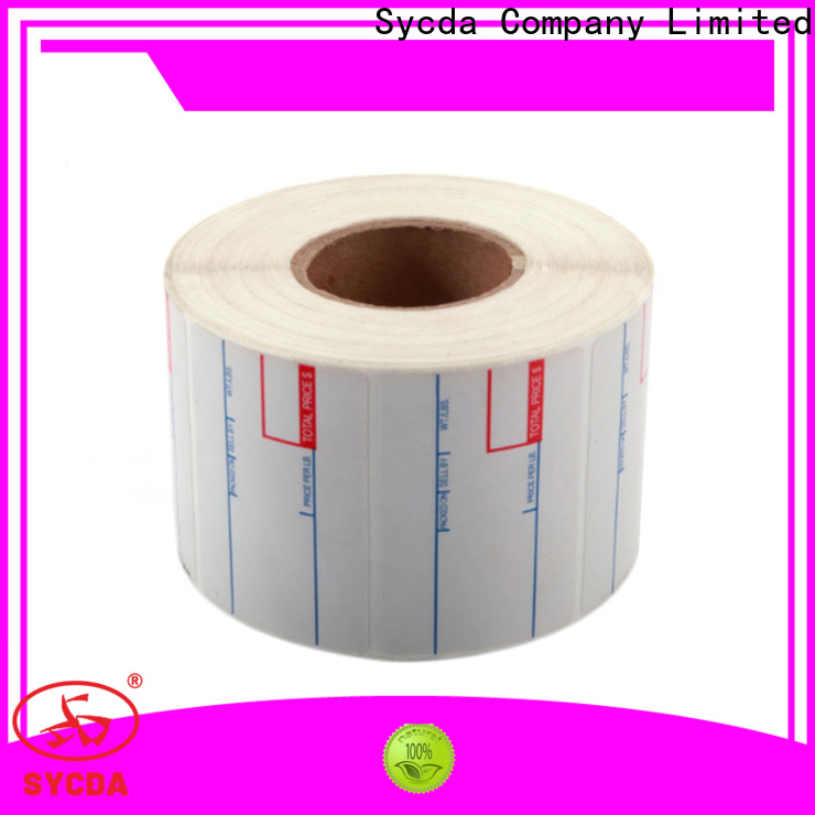 44mm self adhesive labels factory for banking