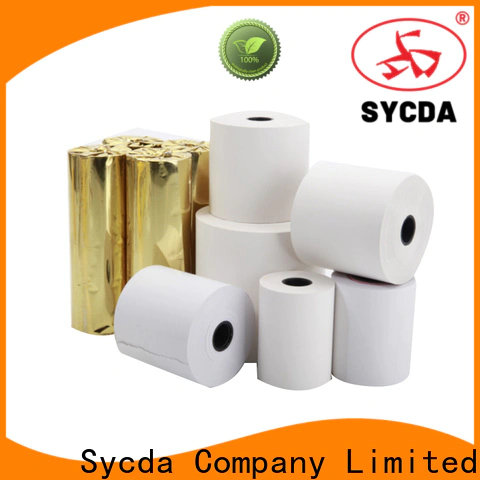 Sycda synthetic thermal rolls wholesale for retailing system
