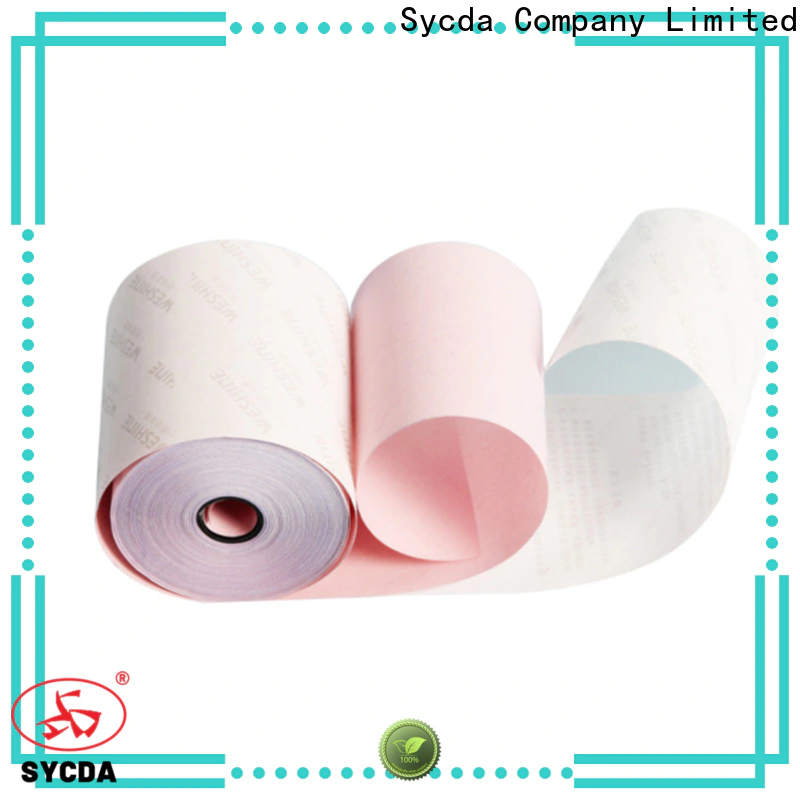 Sycda continuous 3 plys carbonless paper from China for hospital