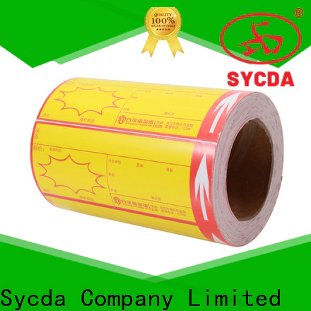 pet printed labels with good price for logistics
