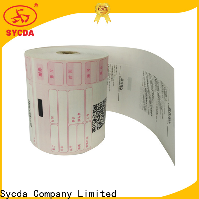 Sycda thermal paper roll price factory price for hospitals