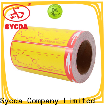 Sycda stick labels design for aviation field