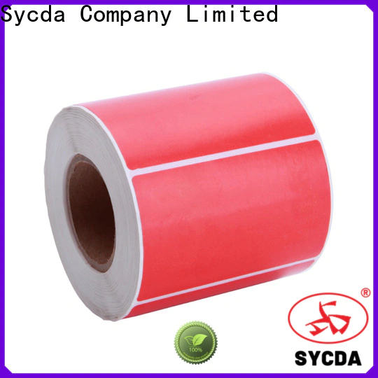 Sycda waterproof self adhesive labels factory for hospital