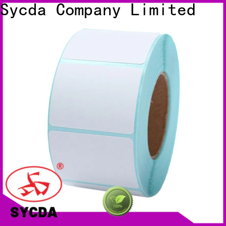 Sycda sticky label printing with good price for logistics