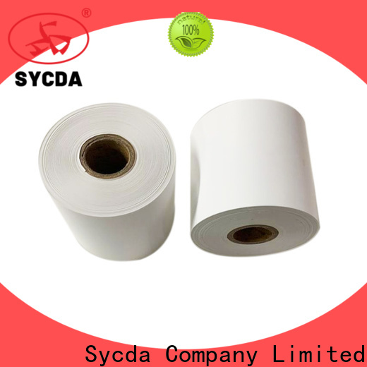 Sycda waterproof receipt paper roll wholesale for retailing system
