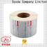 Sycda white sticky address labels factory for logistics