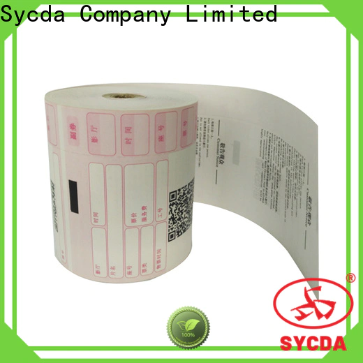 Sycda 110mm atm paper rolls wholesale for cashing system