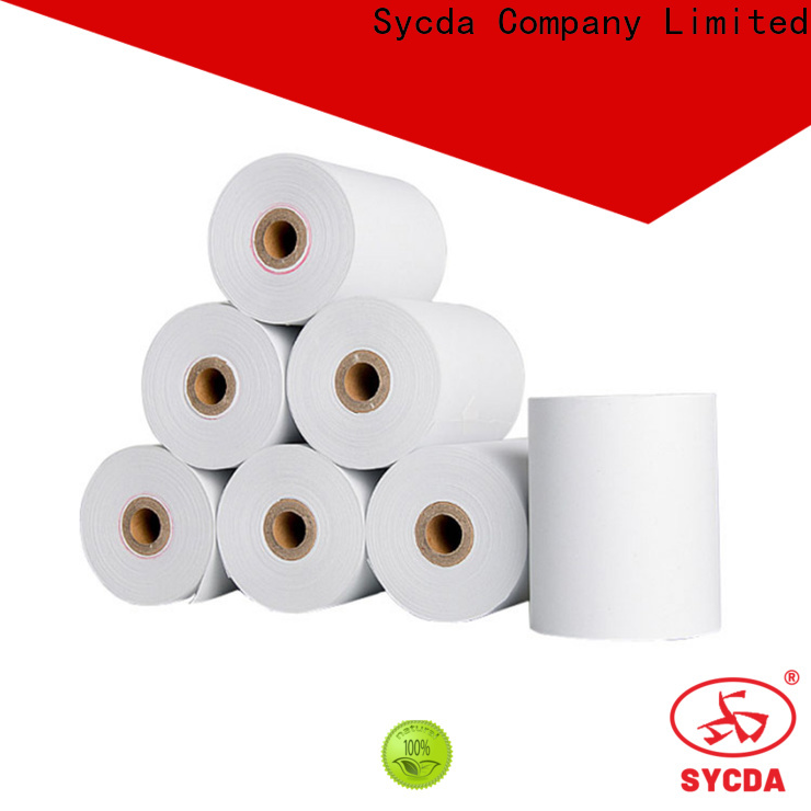 Sycda 2 plys carbonless paper customized for supermarket
