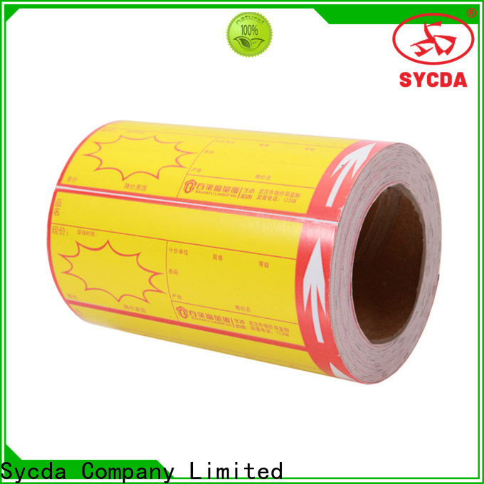 Sycda label paper factory for logistics