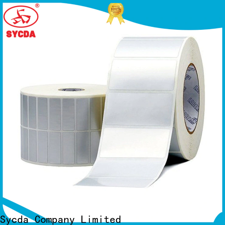 Sycda self adhesive labels design for logistics