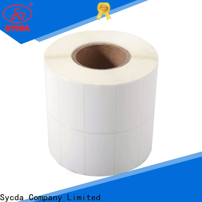 Sycda sticky label printing factory for banking