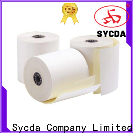 Sycda 241mm380mm carbonless paper directly sale for supermarket