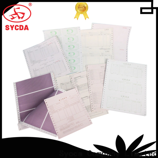 241mm380mm ncr carbonless paper 2 plys series for computer