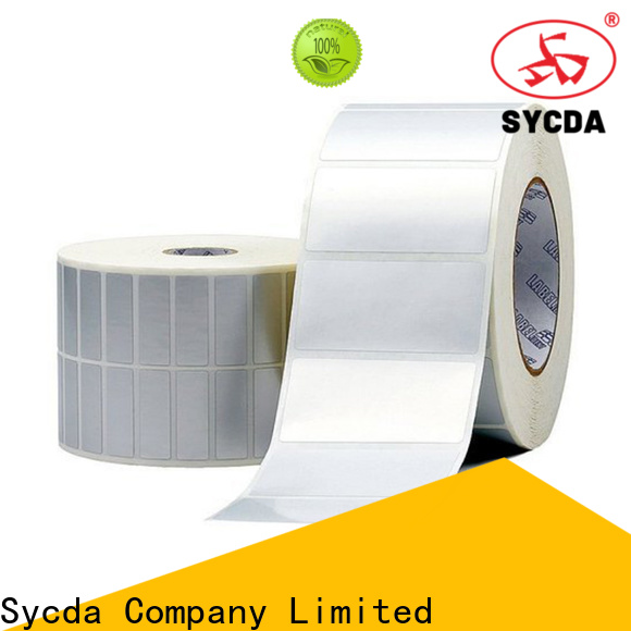 Sycda woodfree printed labels factory for aviation field