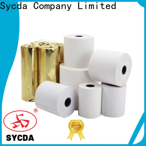 Sycda credit card rolls personalized for receipt