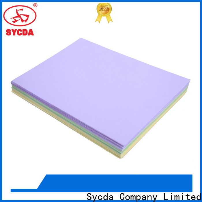 Sycda quality woodfree uncoated paper supplier for sale