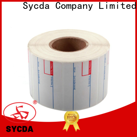 Sycda dyed printed adhesive labels with good price for aviation field
