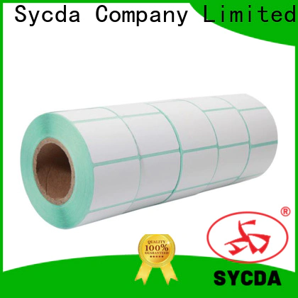 Sycda bright printable sticker labels with good price for supermarket