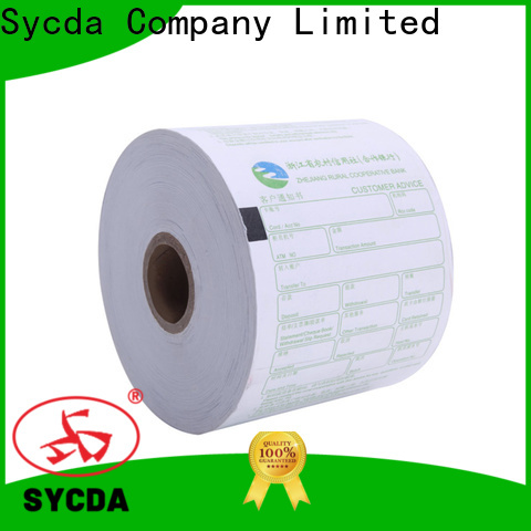 Sycda atm paper rolls factory price for receipt