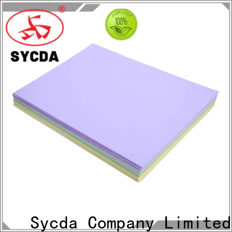 Sycda woodfree paper supplier for industrial